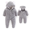 Orangemom official Newborn Baby Winter Clothes Infant Baby Girls clothes soft fleece Outwear Rompers new born -12m Boy Jumpsuit