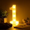 Luminous LED Letter Night Light Creative 26 English Alphabet Number Battery Lamp Romantic Wedding Party Decoration