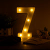 Luminous LED Letter Night Light Creative 26 English Alphabet Number Battery Lamp Romantic Wedding Party Decoration