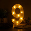 Luminous LED Letter Night Light Creative 26 English Alphabet Number Battery Lamp Romantic Wedding Party Decoration