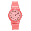 2019 New Lovers Men Women Watches Fashion Transparent Candy Color Plastic Band Casual Quartz Watches Female Male Wristwatches