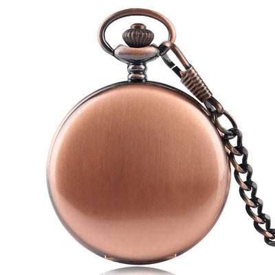 Retro Black Fashion Silver Smooth Steampunk Quartz Pocket Watch Stainless Steel Pendant 30CM Chain Gift Box for Men Women friend