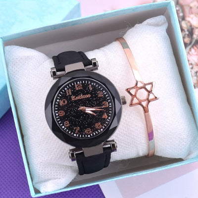 Top Sale Starry Sky Women Bracelet Watches Casual Ladies Wrist Watch Quartz Wristwatch Female Clock reloj mujer Relogio Feminino