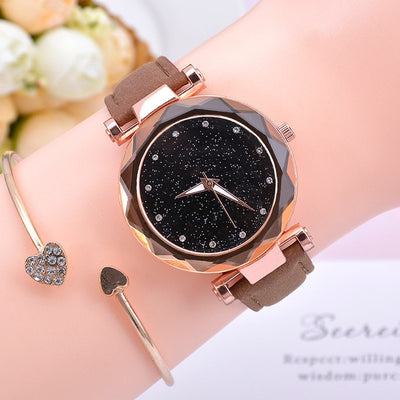 Top Sale Starry Sky Women Bracelet Watches Casual Ladies Wrist Watch Quartz Wristwatch Female Clock reloj mujer Relogio Feminino