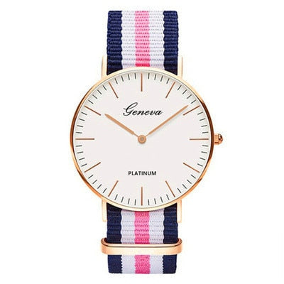 Nylon Strap Style Quartz Women Watch Top Brand Watches Fashion Casual Fashion Wrist Watch 2018 Hot Sale  Fashion Ladies Watches