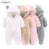 Orangemom official Newborn Baby Winter Clothes Infant Baby Girls clothes soft fleece Outwear Rompers new born -12m Boy Jumpsuit