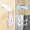 10pcs Child Safety Cabinet Lock Baby Proof Security Protector Drawer Door Cabinet Lock Plastic Protection Kids Safety Door Lock