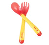 Baby bowl+spoon+fork Feeding Food Tableware Set Cartoon Bear Kids Dishes Eating Dinnerware Anti-hot Wheat Straw Training Plate