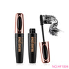 New 4d Fiber Lash Mascara Waterproof Black Eye Silk Eyelashes Mascara Lengthening Volume 3d Sexy Pudaier Eyebrow Makeup Mascara