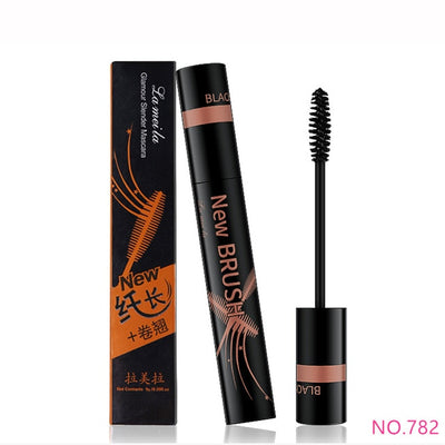 New 4d Fiber Lash Mascara Waterproof Black Eye Silk Eyelashes Mascara Lengthening Volume 3d Sexy Pudaier Eyebrow Makeup Mascara