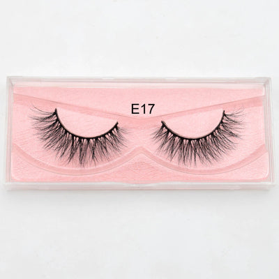 Visofree Mink Lashes 3D Mink Eyelashes 100% Cruelty free Lashes Handmade Reusable Natural Eyelashes Popular False Lashes Makeup