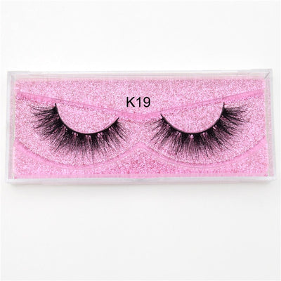 Visofree Mink Lashes 3D Mink Eyelashes 100% Cruelty free Lashes Handmade Reusable Natural Eyelashes Popular False Lashes Makeup