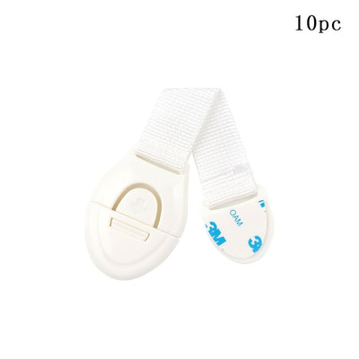 10pcs Child Safety Cabinet Lock Baby Proof Security Protector Drawer Door Cabinet Lock Plastic Protection Kids Safety Door Lock