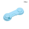 10pcs Child Safety Cabinet Lock Baby Proof Security Protector Drawer Door Cabinet Lock Plastic Protection Kids Safety Door Lock