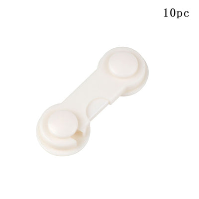 10pcs Child Safety Cabinet Lock Baby Proof Security Protector Drawer Door Cabinet Lock Plastic Protection Kids Safety Door Lock