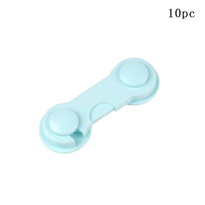 10pcs Child Safety Cabinet Lock Baby Proof Security Protector Drawer Door Cabinet Lock Plastic Protection Kids Safety Door Lock