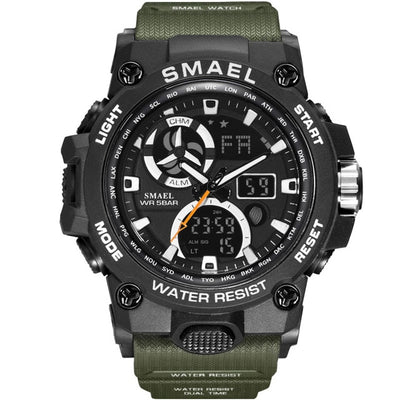 Sport Watch Men SMAEL Brand Toy Mens Watches Military Army S Shock 50m Waterproof Wristwatches 8011 Fashion Men Watches Sport