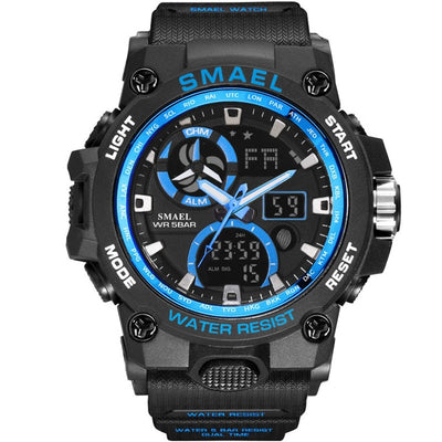 Sport Watch Men SMAEL Brand Toy Mens Watches Military Army S Shock 50m Waterproof Wristwatches 8011 Fashion Men Watches Sport