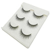 New 3 pairs natural false eyelashes fake lashes long makeup 3d mink lashes extension eyelash mink eyelashes for beauty #X11